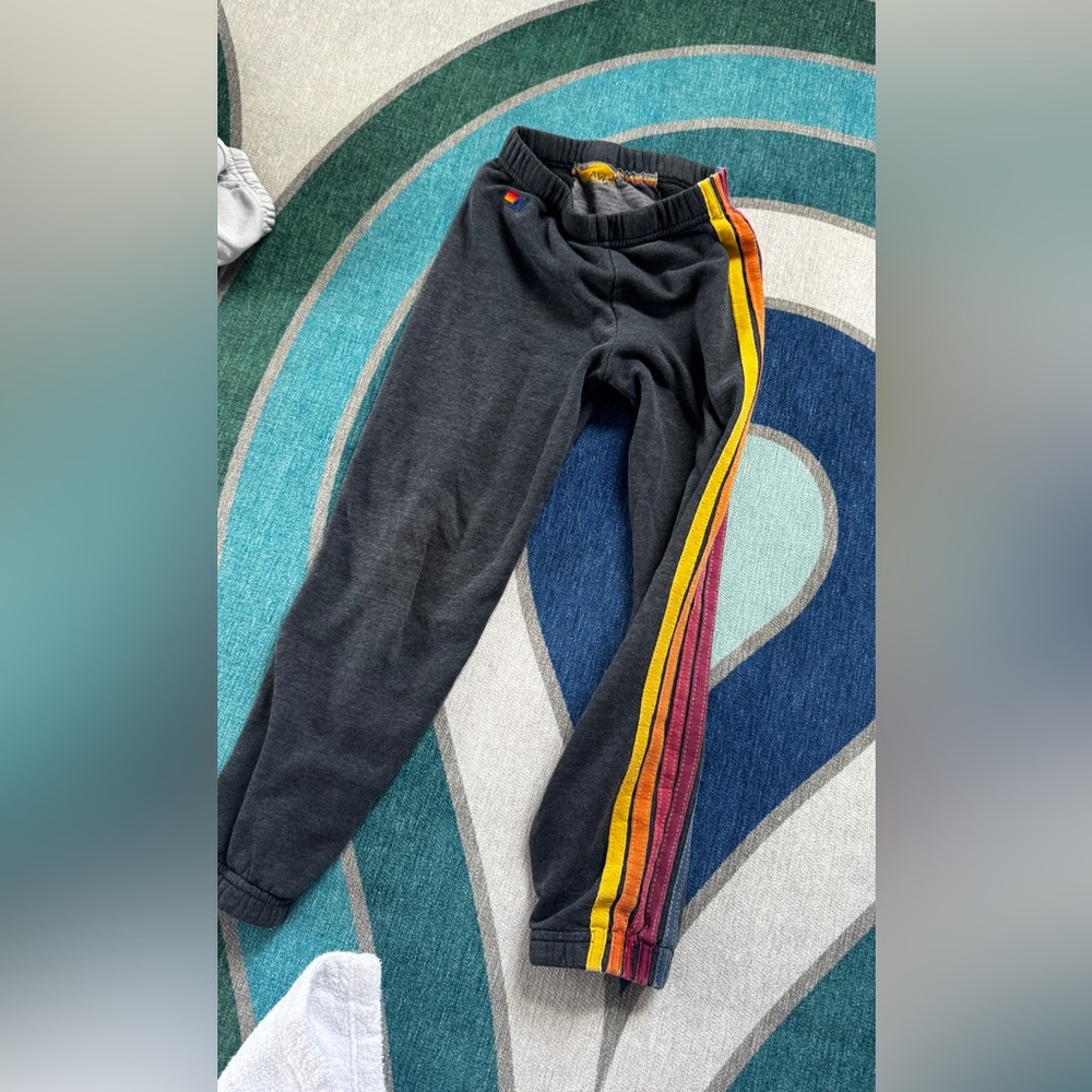 Boys sweat pants size 6 aviator nation